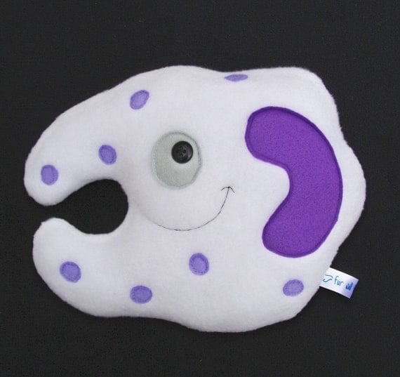white blood cell stuffed animal