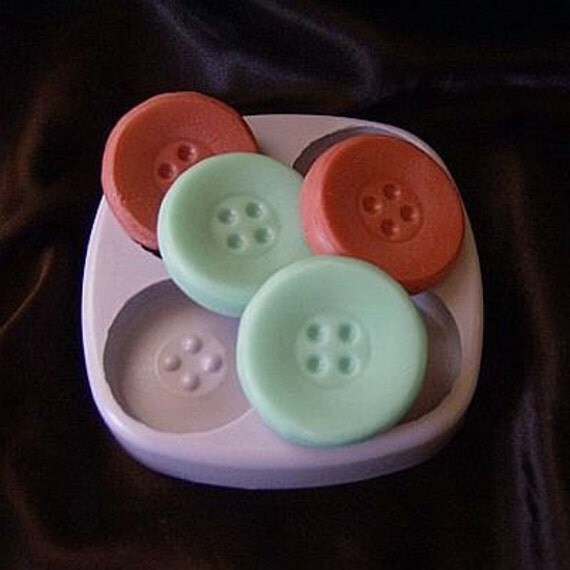 RESERVED Buttons Mold Silicone Molds Wax Tart Molds