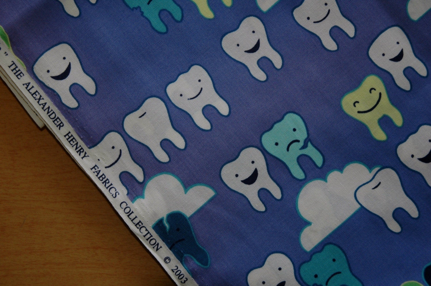 Tooth Fabric by Alexander Henry 2003