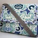 Secret Garden Messenger/Diaper Bag w/S Henderson Midnight Garden fabric Ready to Ship Priority Mail in US