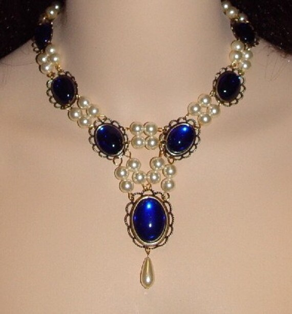 Renaissance Necklace Medieval Necklace Tudor Necklace
