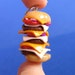 CLEARANCE Triple Cheeseburger Necklace Charm
