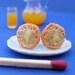 Toasted English Muffins with Melted Butter Earrings