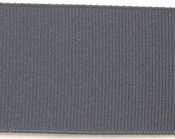 Grosgrain Ribbon Dark Navy-6 yds 3" wide or 10 yds 1 1/2" wide or 16yds 7/8 inch wide or 22 yds 5/8" wide