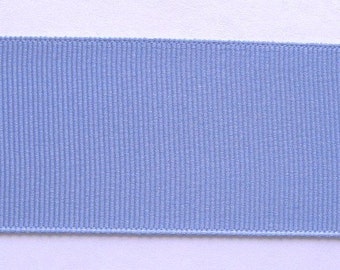 Grosgrain Ribbon Bluebird Blue -15 yds 7/8" wide or 22 yds 5/8" wide or33 yds 3/8" wide