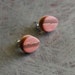 Sunset post earrings
