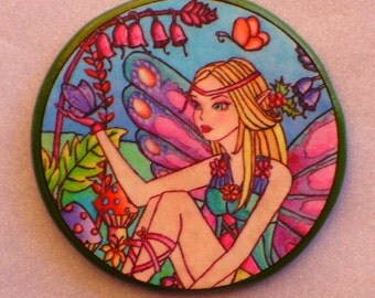 GARDEN FAIRY Flora Talisman Amulet Witch Wicca