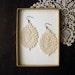 lace earrings -VIOLA- (ivory)