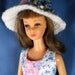 Francie - Long Blue Floral Dress and Hat