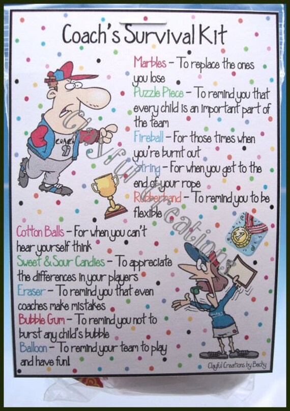 COACH's Survival Kit Becky's This and That