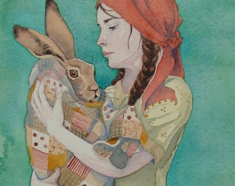 EOSTRE 8 x 12 print by Danielle Barlow
