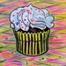 RESERVED for JOHN -- 11 x 14 inch Original Oil Painting -- Buy 2 cupcake paintings for the Price of One
