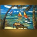 Mar Caribe -- 24 x 36 ORIGINAL OIL PAINTING