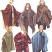 Plus Size Poncho Pattern - McCalls 3448 - Six Styles - Hood - One Hour Poncho - Size XL - XXL 20-26