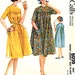 Vintage 60s Muu Muu Pattern - McCalls 6056 - House Dress / Lounger - Size 14 - Uncut