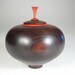 Indian Rosewood lidded vessel
