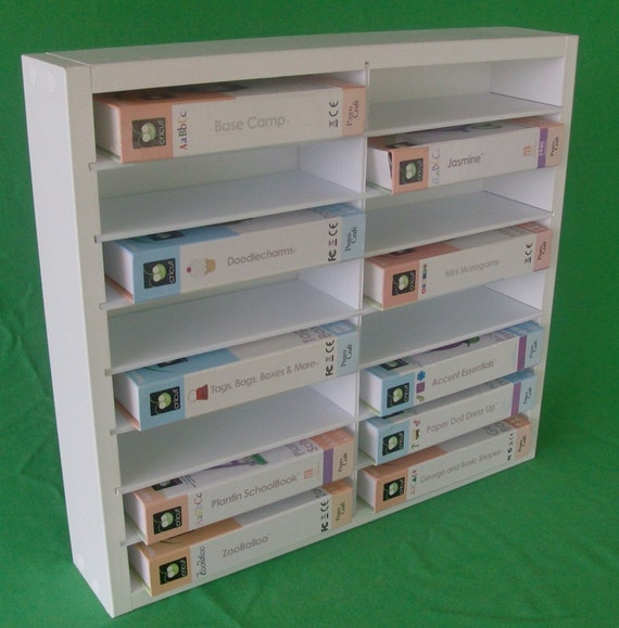 Cricut Type Cartridge Organizer Storage Shelf