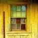 Fine art photography / window art print / mustard yellow / abandoned building / architecture art / 'Pu'unene School Window'