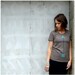 The Headhunter - tshirt for women - turquoise and brown - tribal bow and arrow screenprint on American Apparel track tees - S/M/L/XL