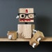 Blocking Dead Zombie bot- Limited Edition Toy from Reclaimed Wood