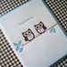 Letterpress Birthday Card - Owl