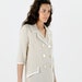 SALE - Nieman Marcus Linen Double Breasted Jacket