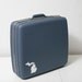 Vintage American Tourister Suitcase with Hand Painted Map of Michigan
