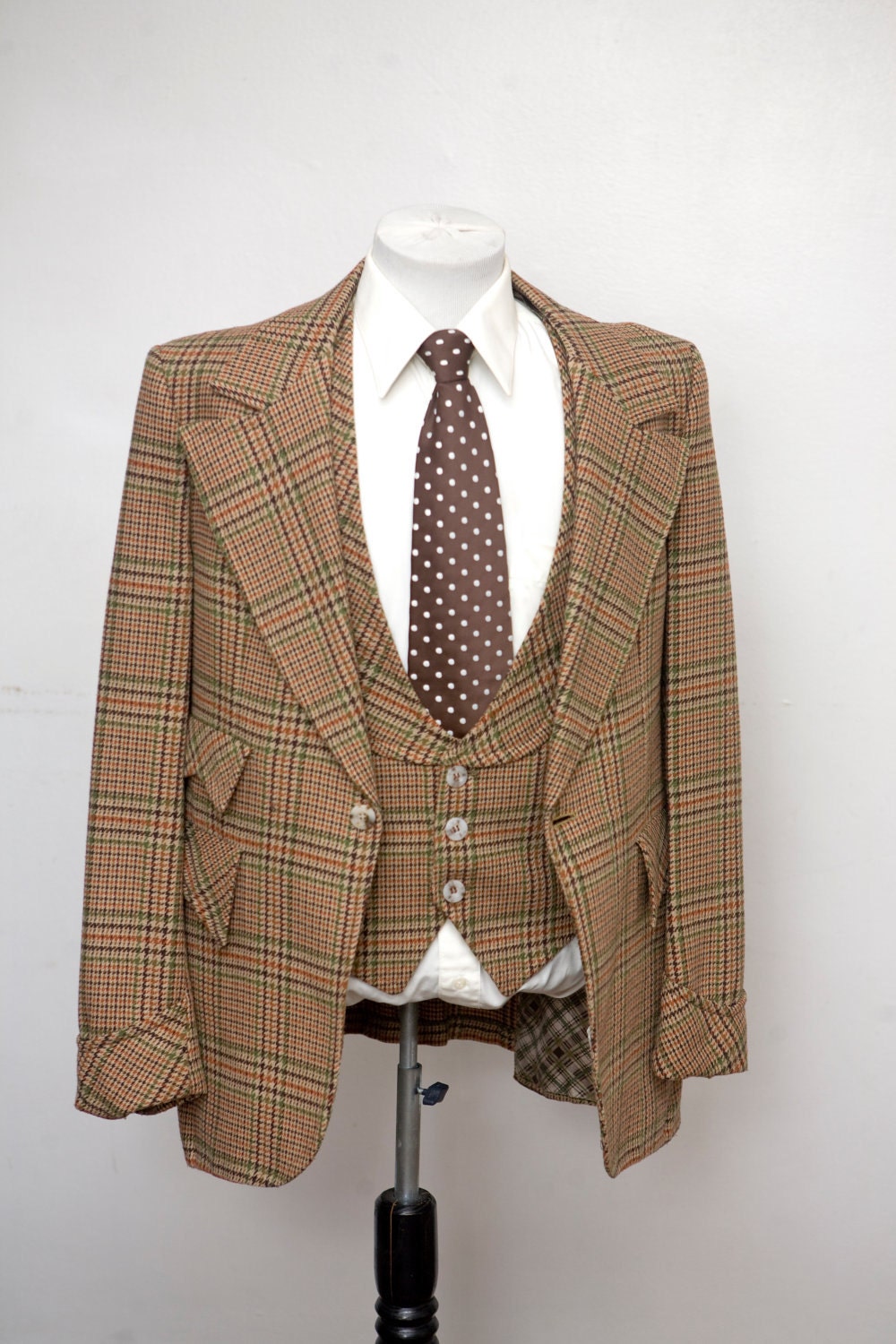 Size 42 Vintage Three Piece Suit