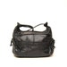 SLOUCHY black leather 80s BOHEMIAN hobo xlarge purse