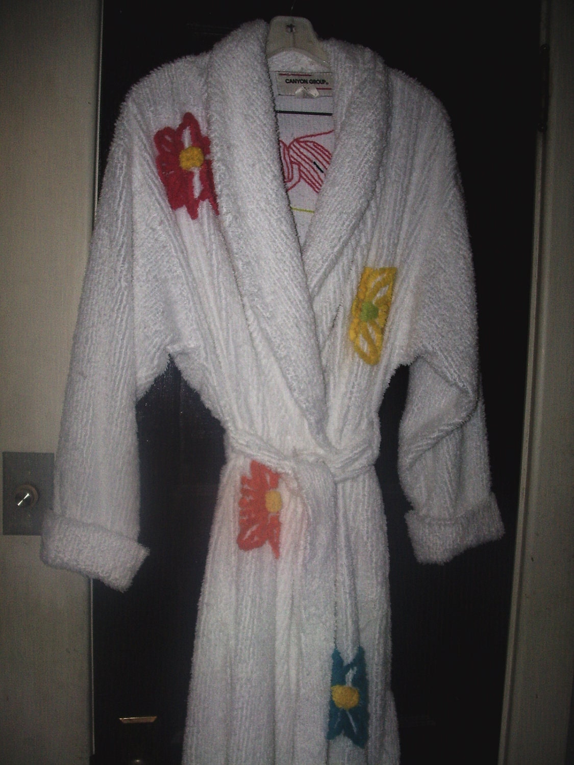 Vintage Canyon Chenille Robe Womens size Large