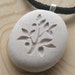 Tree of Life - Tiny PebbleGlyph Pendant (c) - Engraved beach stone