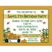 20 Birthday Invitations FALL PARTY CORN MAZE PUMPKIN PATCH FARM