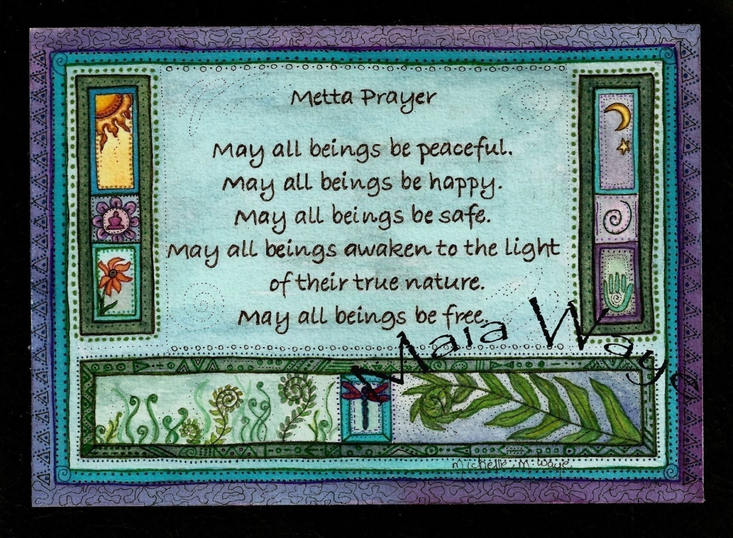 Metta Prayer 8x10