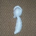 Butt In A Knot.......White Faux Taxidermy Squirrel Tuckus