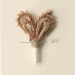harvest wheat boutonniere, autumn weddings, rustic burlap heart pin