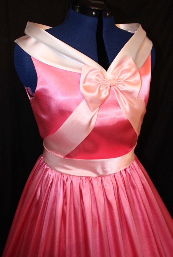 Adult Cinderella Pink Gown Costume Made By the Mice