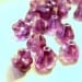 25 Purple Luster Tiny Flower Cup Beads on Etsy