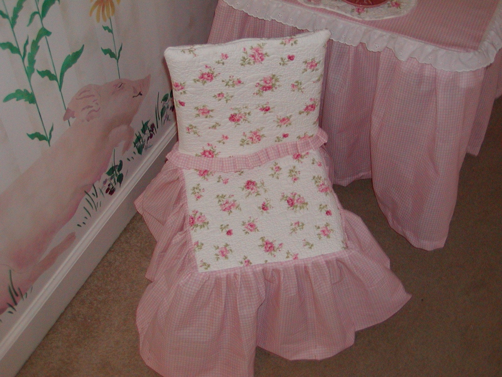 Children's Chair Covers and Table Cloth