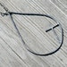 Teardrop Cross Pendant Necklace Sterling Silver Maggie McMane Designs