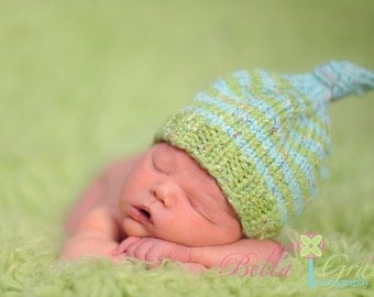 Newborn Photography Prop - Baby Knit Hat - Twin Props