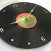The BEATLES 1962-1966 (Red Album) - Recycled Vinyl Record Wall Clock