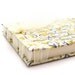 Wedding Guest Book in Blue, Yellow, Green, and Cream, A Handmade Guest Book