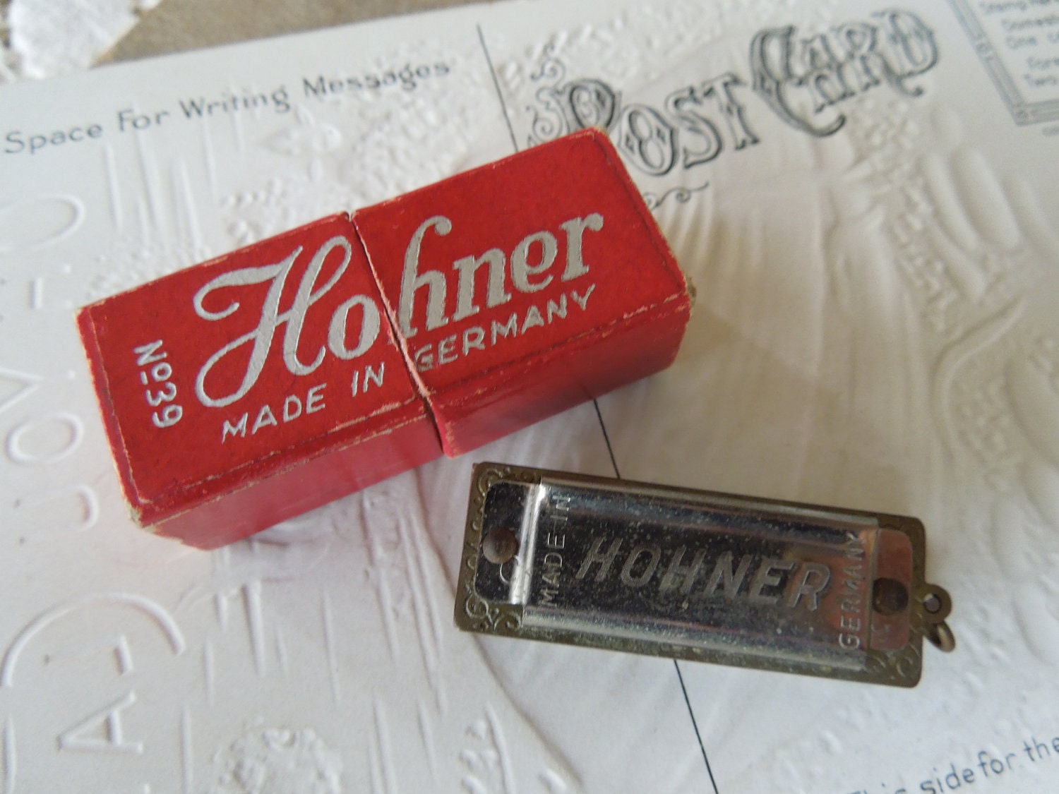 Vintage Little Lady Hohner Harmonica made in Germany Original