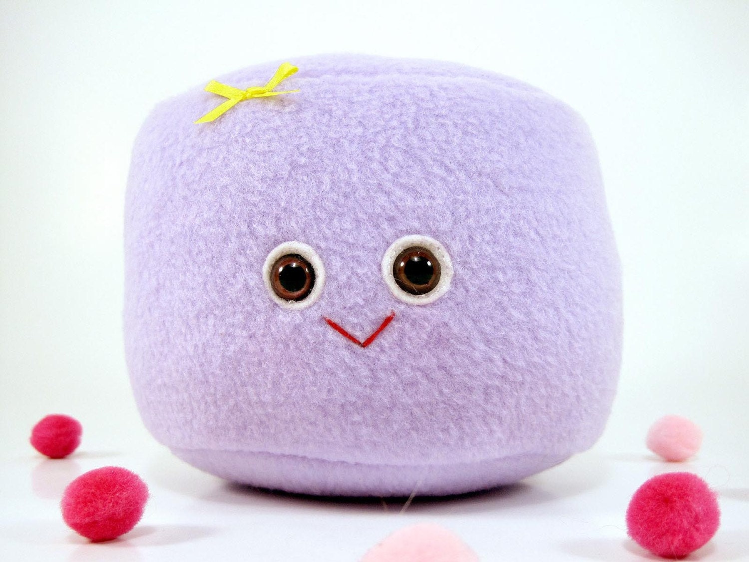 Mini Marshmallow Plush Toy...lovely and lilac