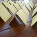 DEPOSIT on any CUSTOM order of wedding place cards - made of plantable handmade paper embedded with perennial and annual flower seeds