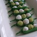Baby shower favor - Plantable paper Pea Pod Seed Bombs - DEPOSIT on CUSTOM order - handmade paper balls with wildflower seeds - Pea in a pod