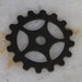 Steampunk Watch Gear Jewelry Parts Bronze 1142 - 12 pieces