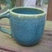 Sea Mist on White Clay Cup