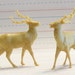 Buy 3 get one FREE /Set of 6 Vintage Italian Miniature Reindeer Elk Deer New Old Stock Terrariums Dioramas Ornaments