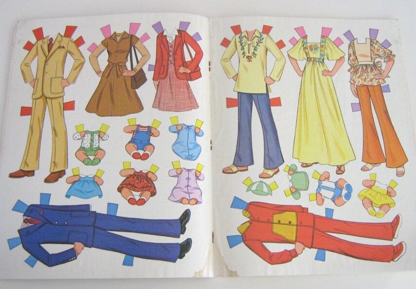 The Sunshine Family Paper Doll Book